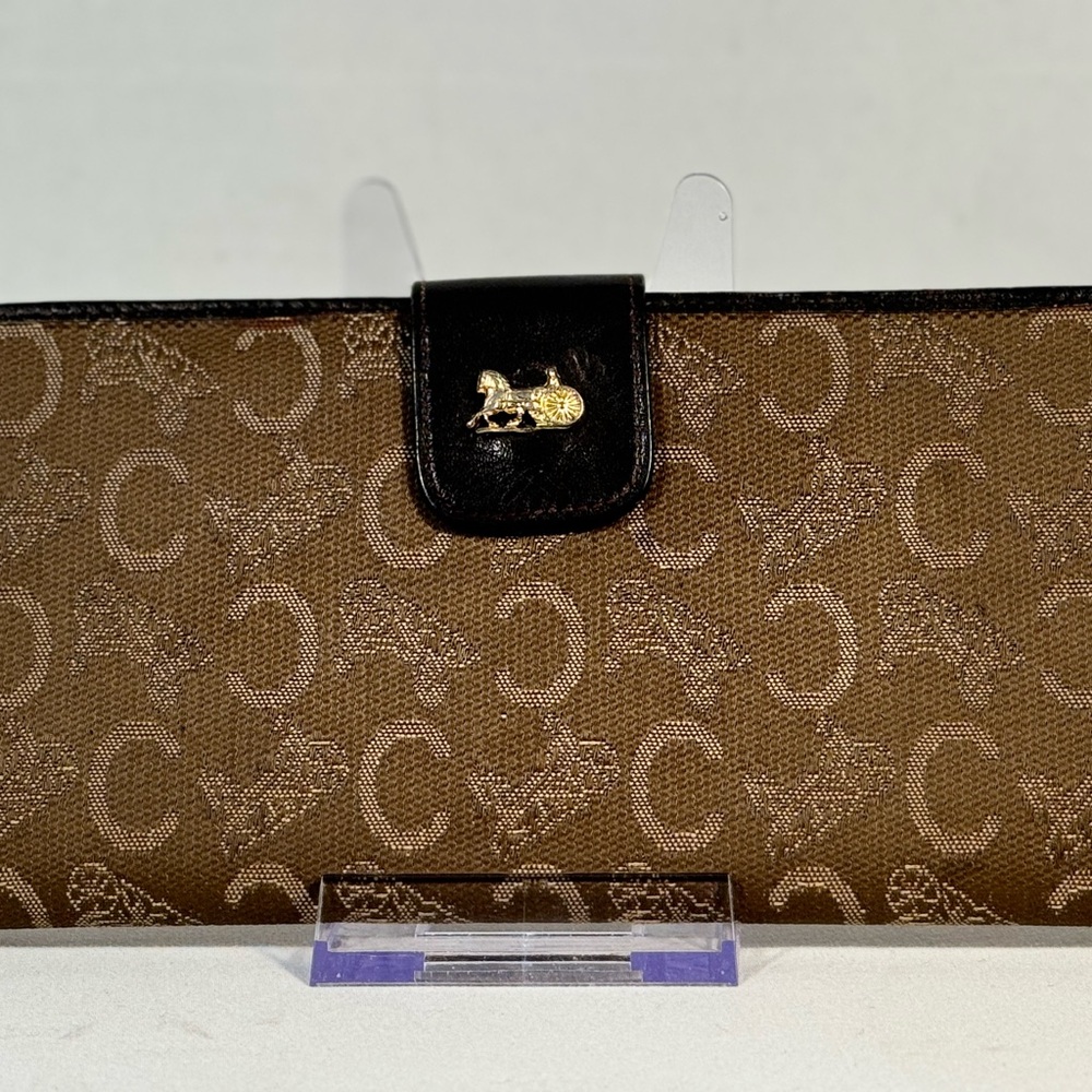 CELINE monogram kiss lock wallet EUC - Picture 3 of 16